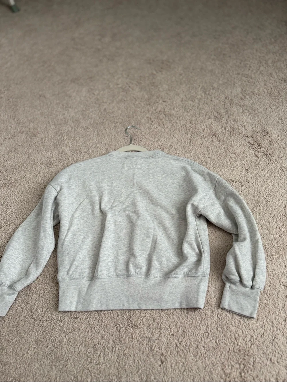 Abercrombie & Fitch Blue Hoodie &Heather Gray Crewneck Sweatshirt Duo size 11-12